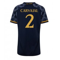 Real Madrid Daniel Carvajal #2 Replica Away Shirt Ladies 2023-24 Short Sleeve